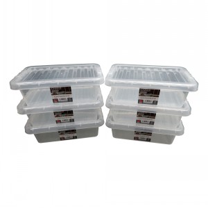 Wham Crystal Plastic Storage Box & Lid Size 01 (4 Litre)